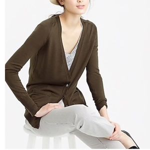J. Crew Classic Long Sleeve Cardigan